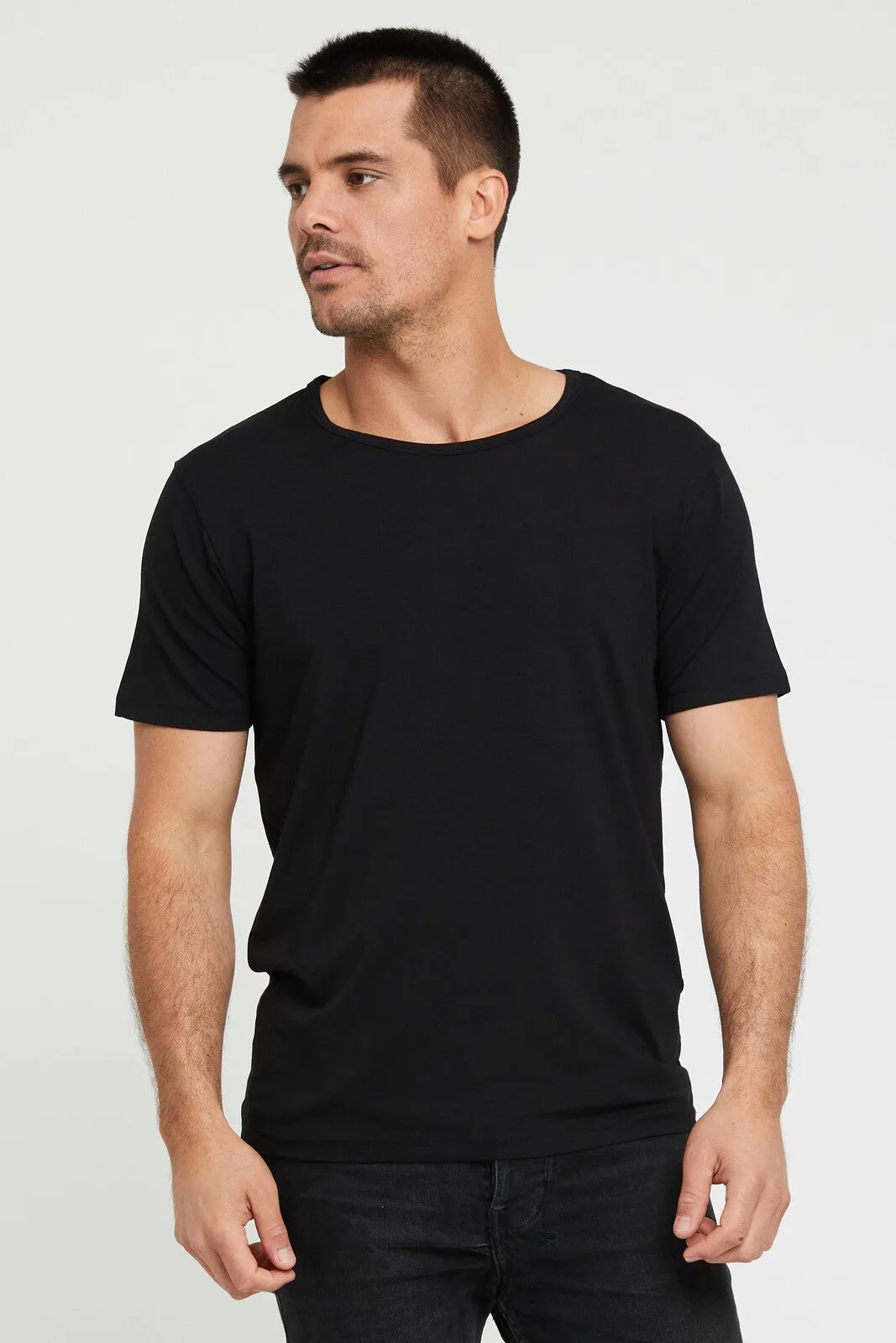 Men's Bamboo Tee - Black