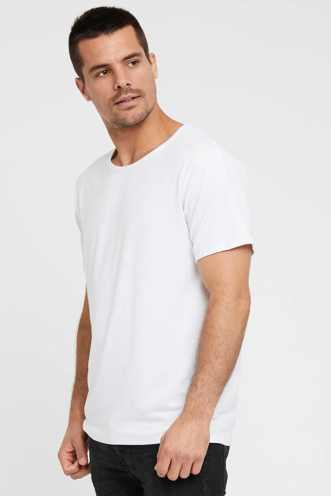 Men's Bamboo Tee - White