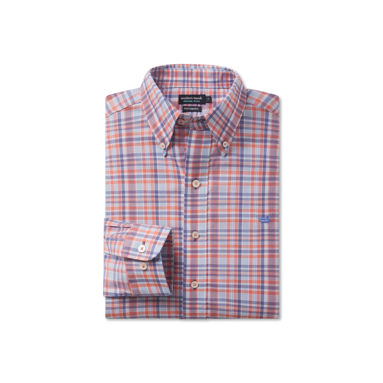 Nassau Performance Plaid Dress Shirt