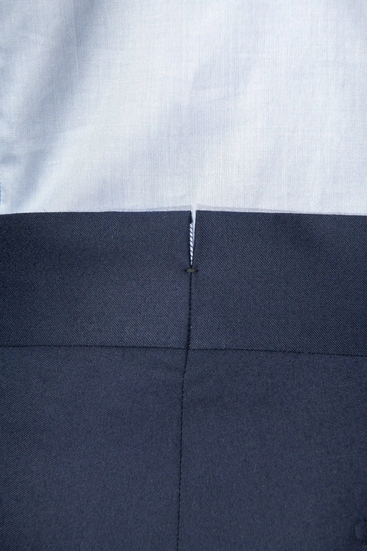 Navy Double Buttoned GURKHA PANTS by ITALIANVEGA™