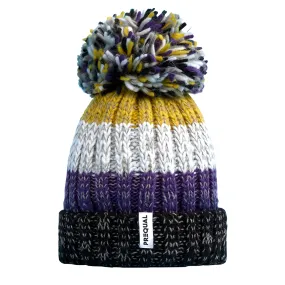 Non Binary Luxury Super Sherpa Fleece Lined Reflective Bobble Hat