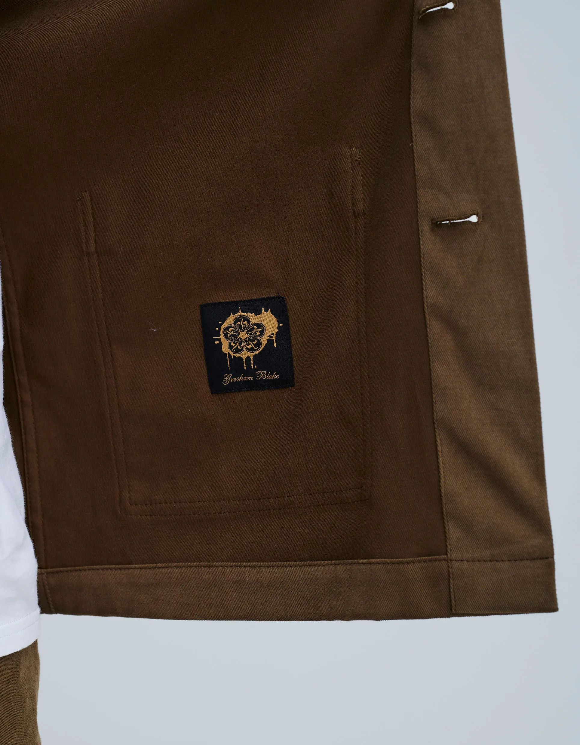 Olive Cotton Shacket