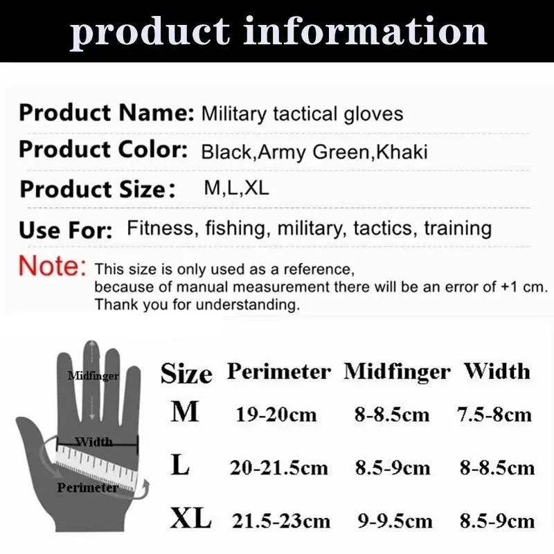 Outdoor Tactical Fingerless Gloves: Hard Knuckle Gloves for Paintball, Airsoft, Hunting, and More