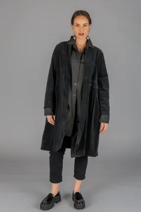 Paolo Tricot Sale, WT217912 Corduroy Empire Button Coat 50% Off Regular Price