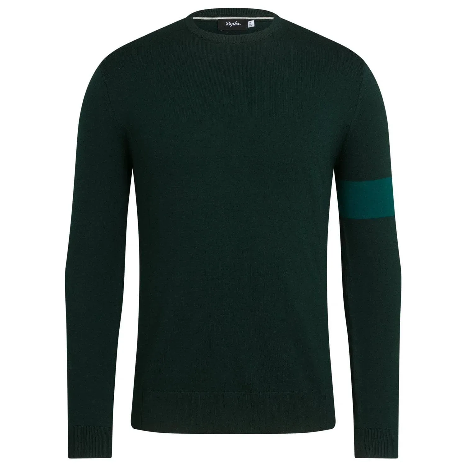 RAPHA Crew Neck Knit - GMA Dark Green Marl