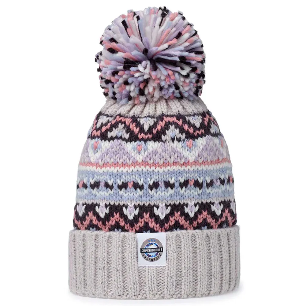 Reflective SuperBobble Hat - Artic Fairisle