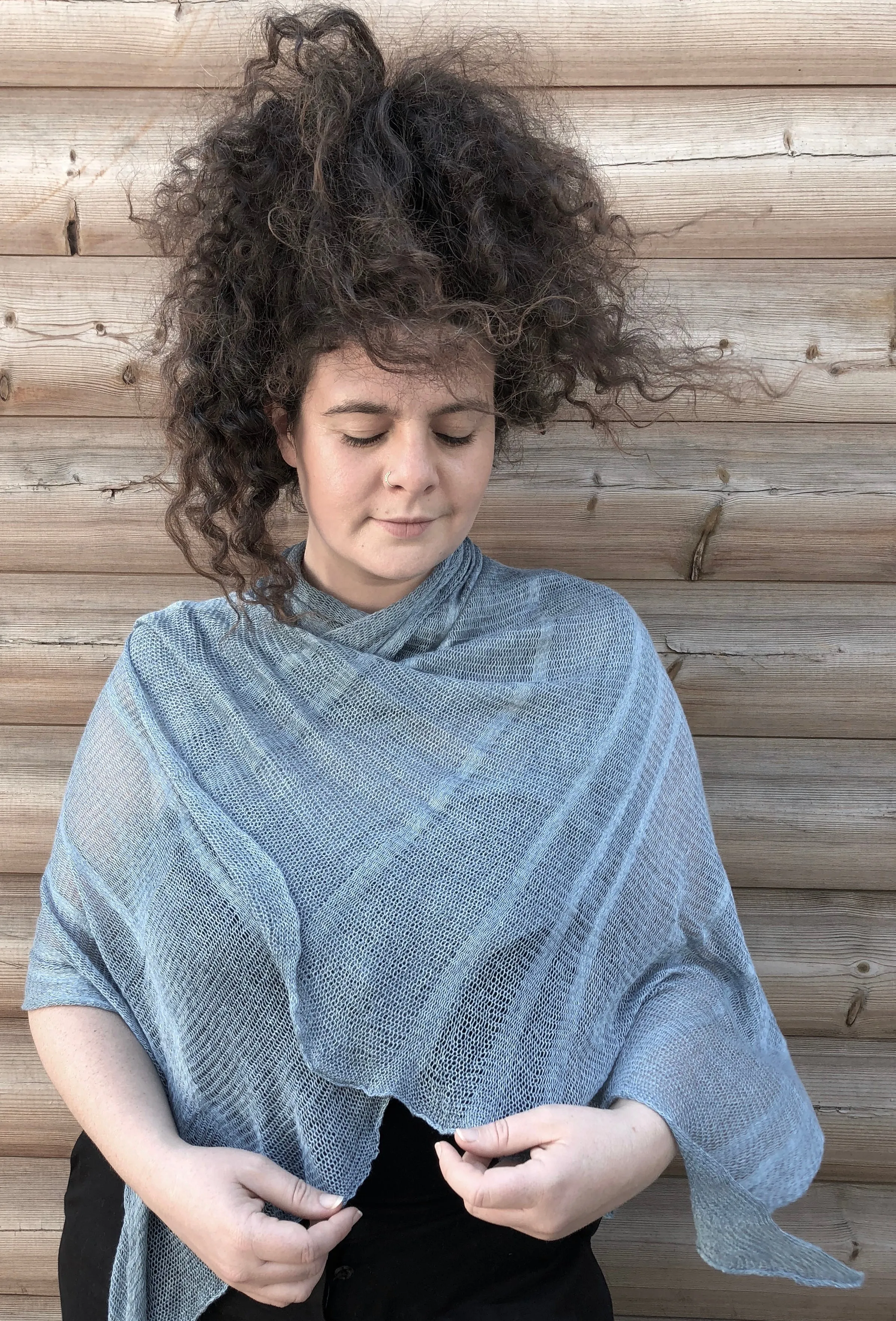 Ripple Bamboo Scarf - Sage