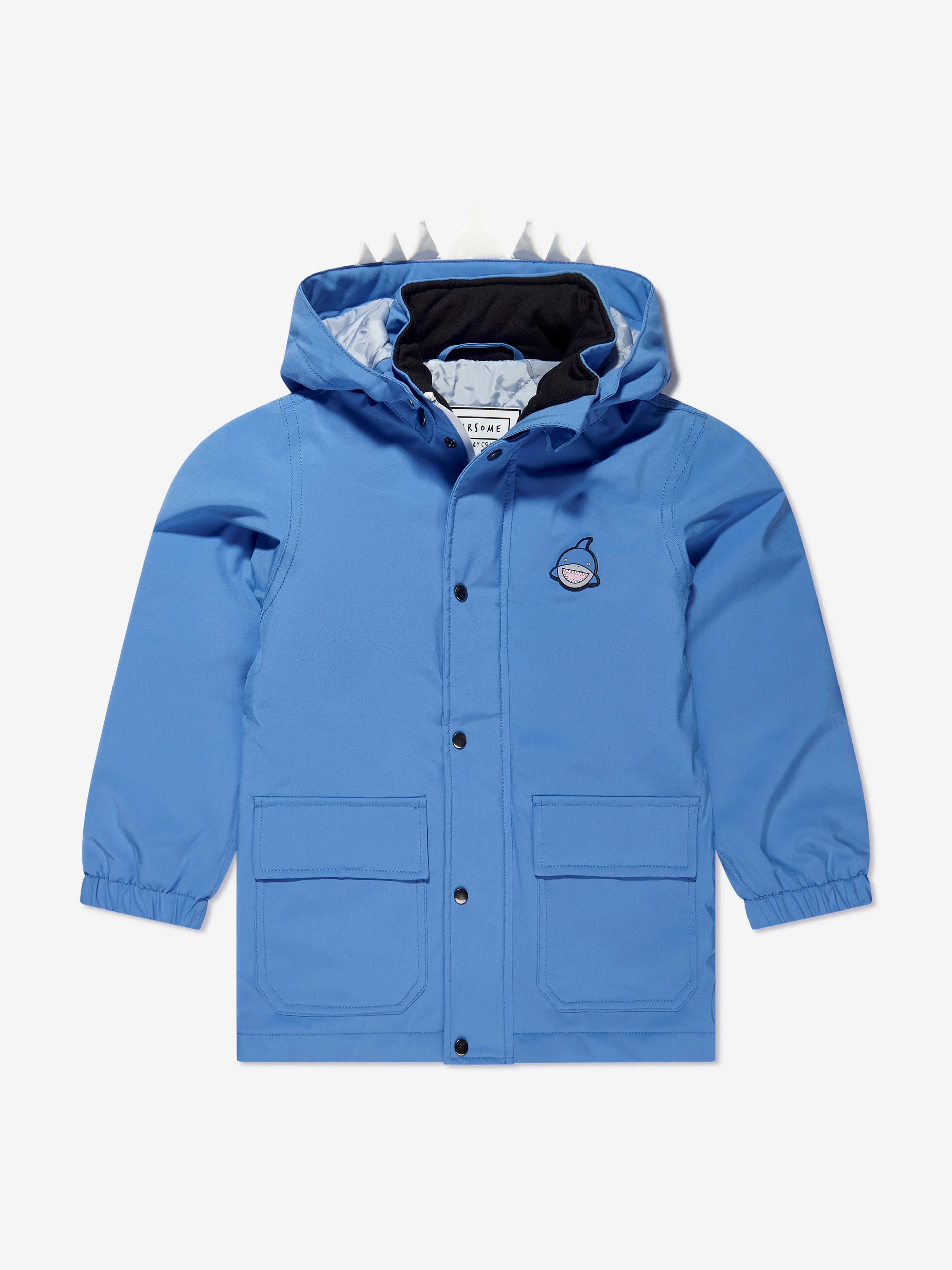 Roarsome Boys Reef Waterproof Coat in Blue