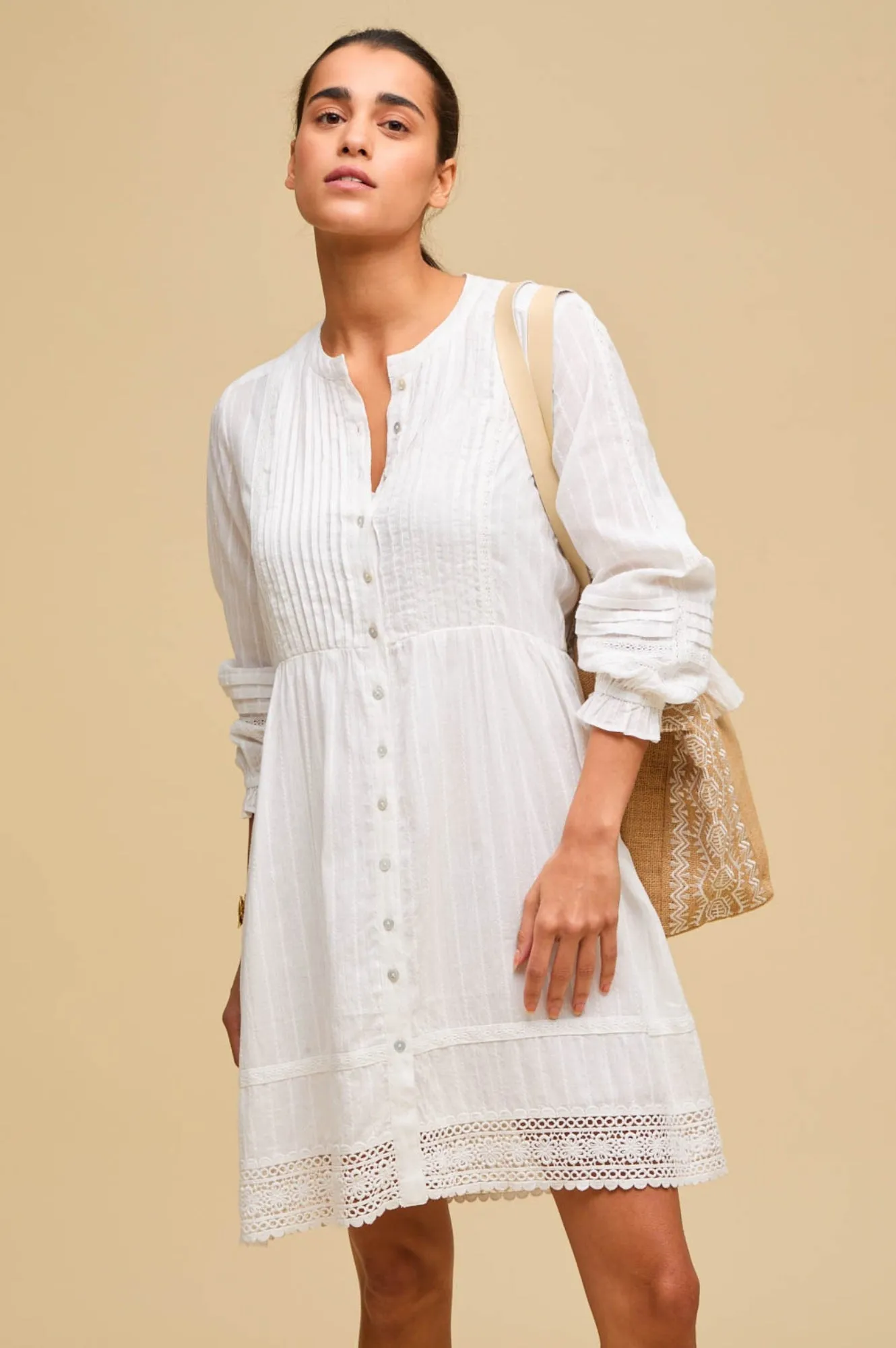 Shawna Dress | White