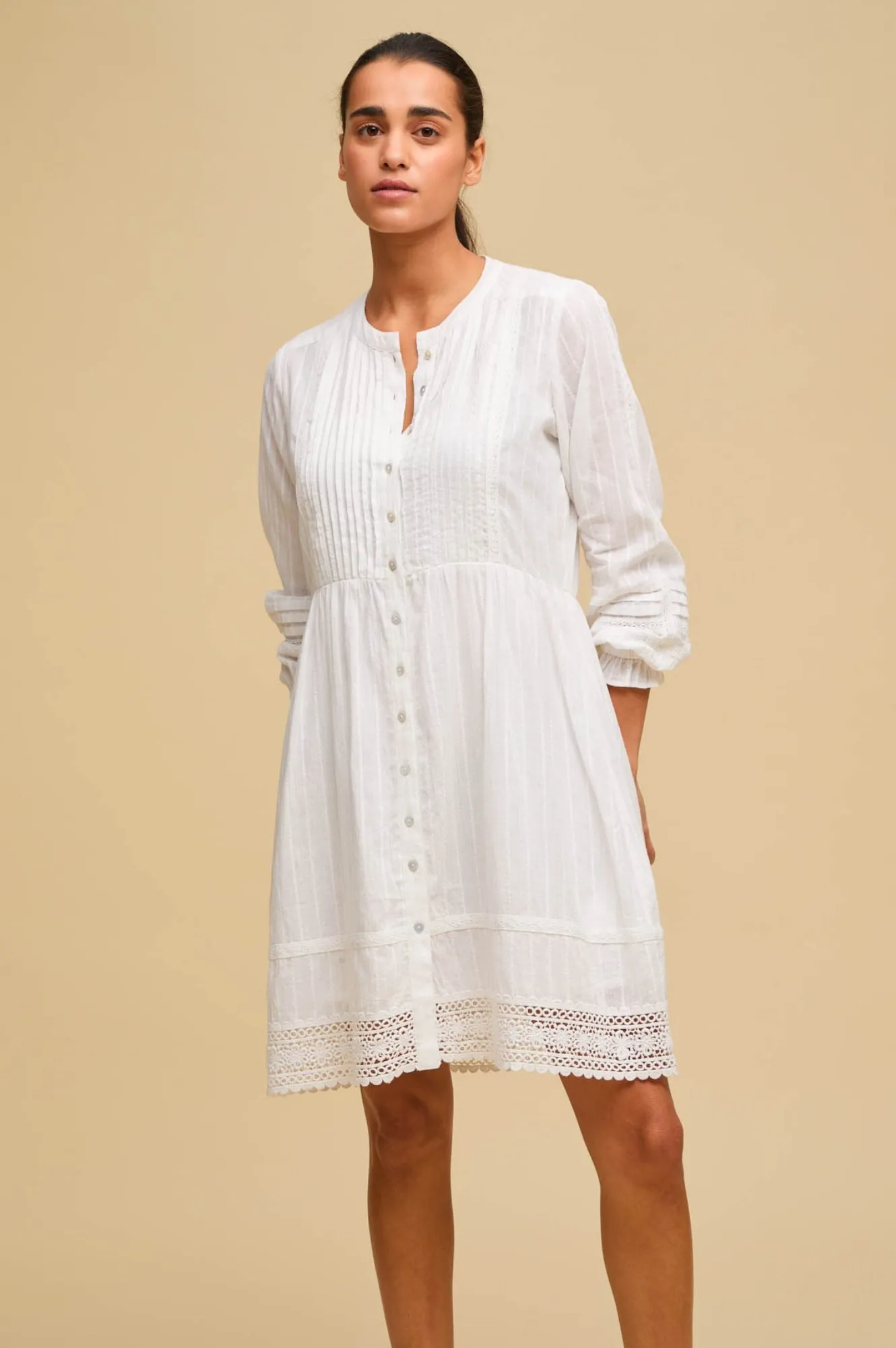 Shawna Dress | White