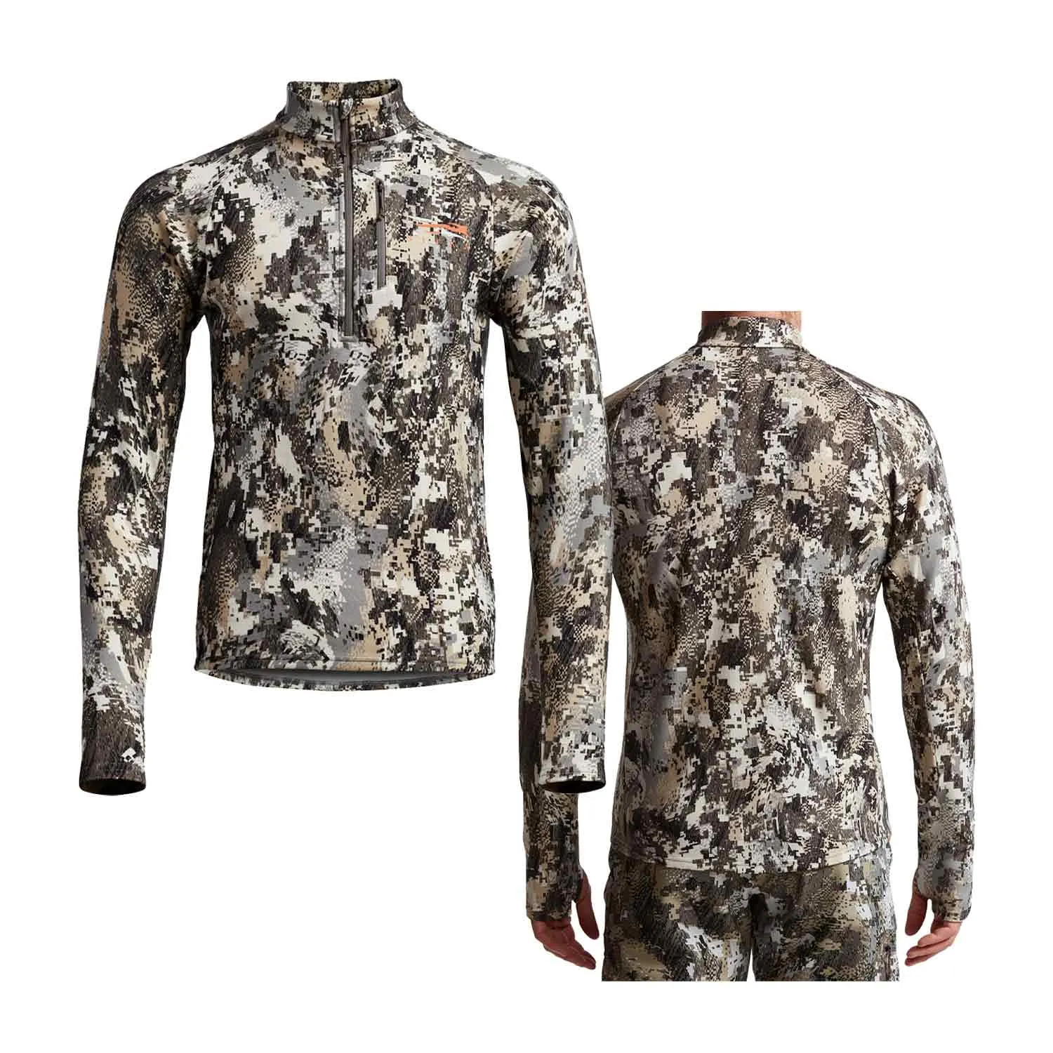 Sitka Merino 330 Base Layer Half-Zip Shirt