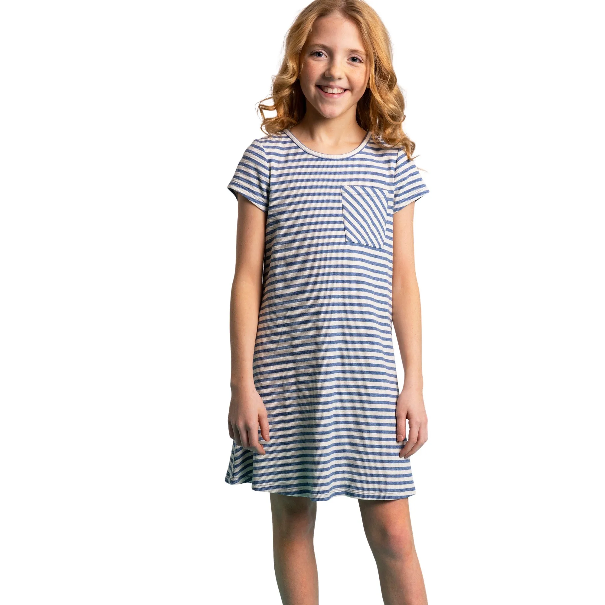 Stripe Swing Dress