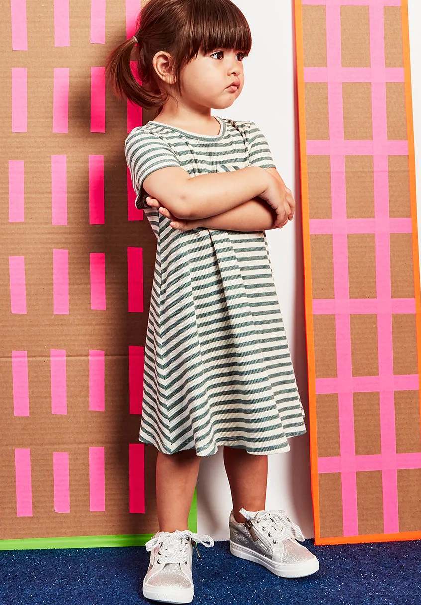 Stripe Swing Dress