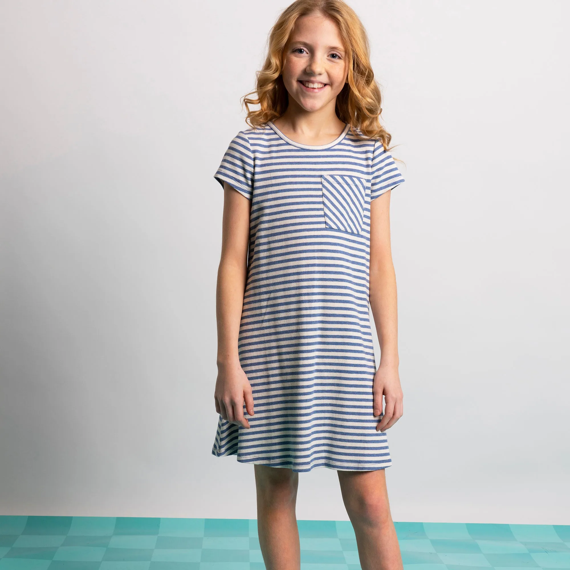 Stripe Swing Dress