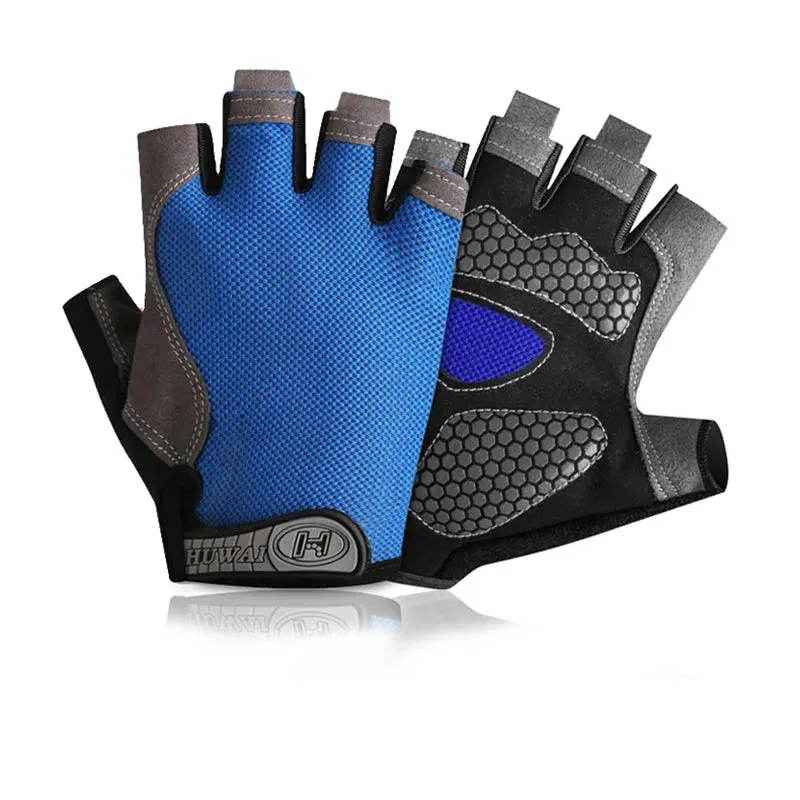 Summer Cycling Sports Gloves For Men's Fitness Training Fingerless Women's Fitness Bicycles Anti-slip and Breathable Sports