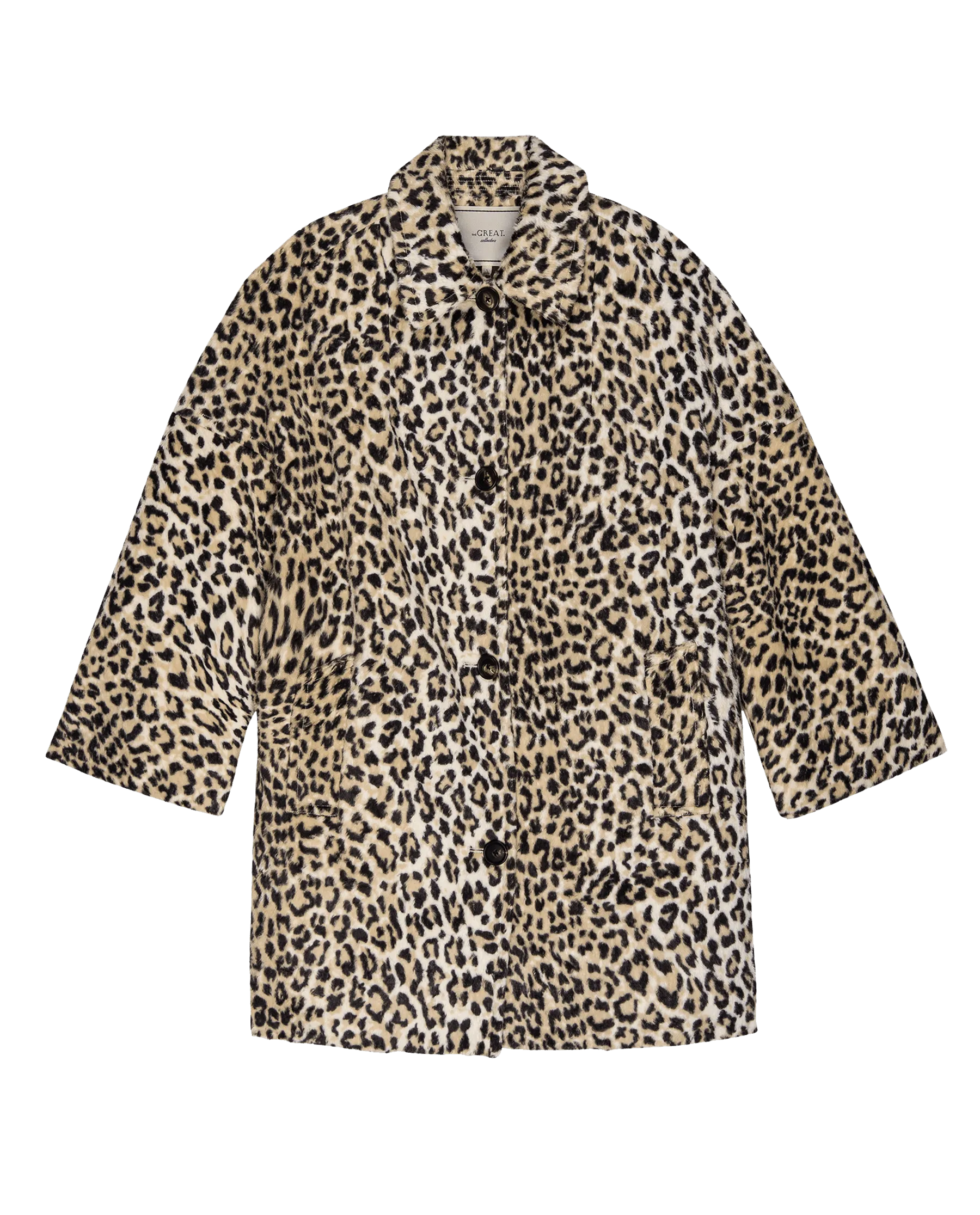 The Car Coat. -- Vintage Leopard