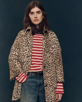 The Car Coat. -- Vintage Leopard