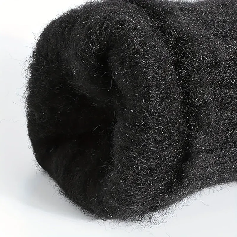 Touchscreen-Compatible Half Finger Gloves - Warm, Stretchy Knit Winter Mittens for Men and Women