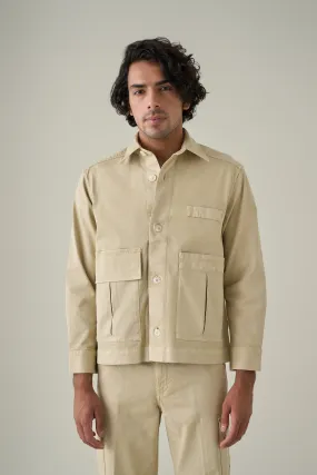 Twill Utilitarian Shacket