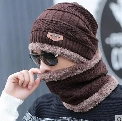 Unisex Knitted Warm Winter Bonnet Skullies Beanies