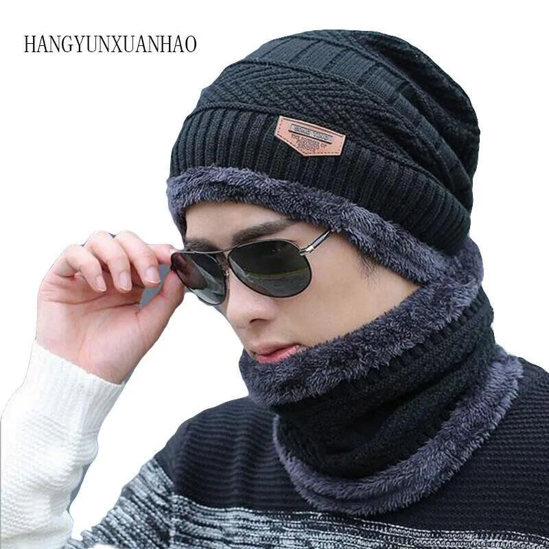 Unisex Knitted Warm Winter Bonnet Skullies Beanies