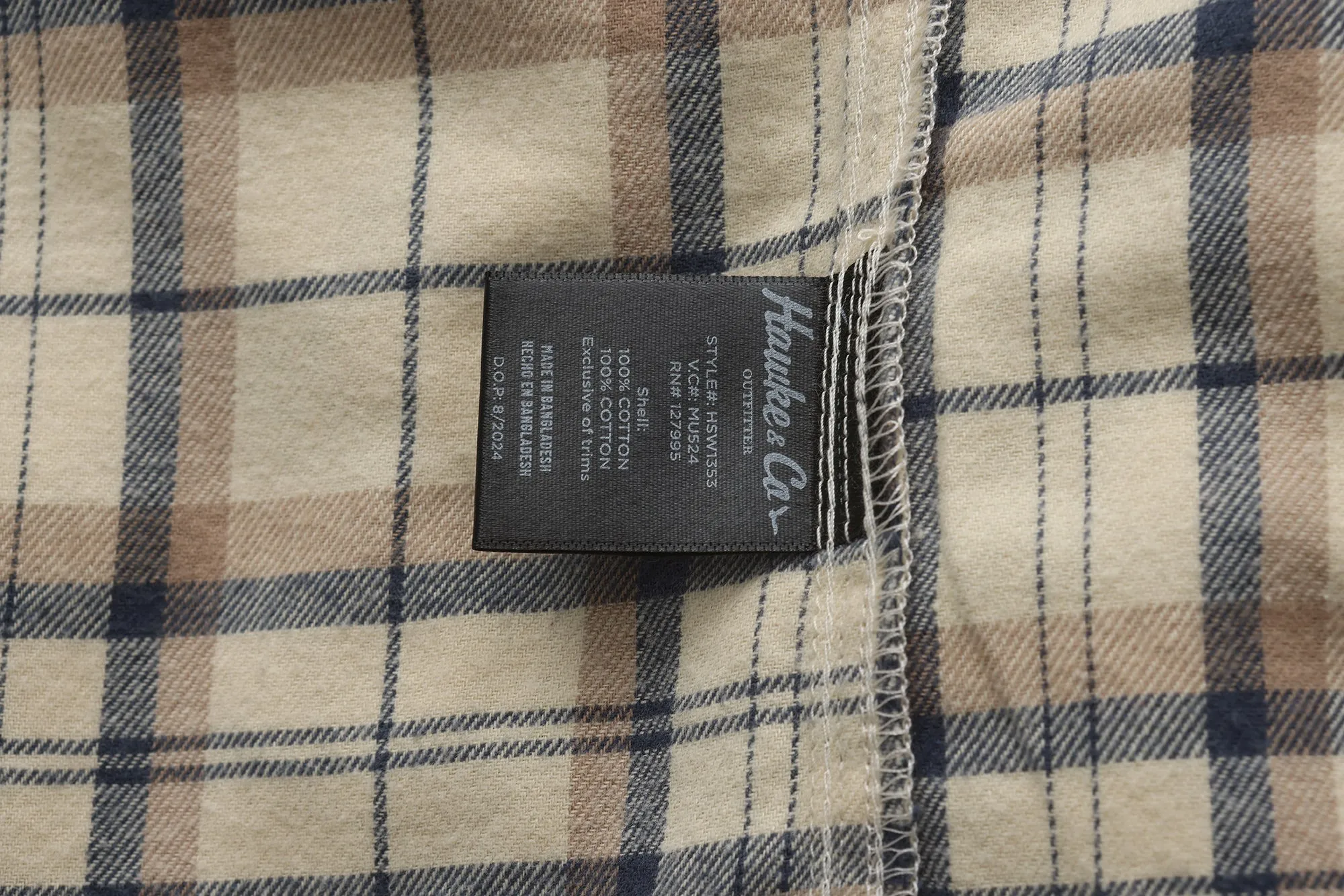 Unlined Flannel Shirt