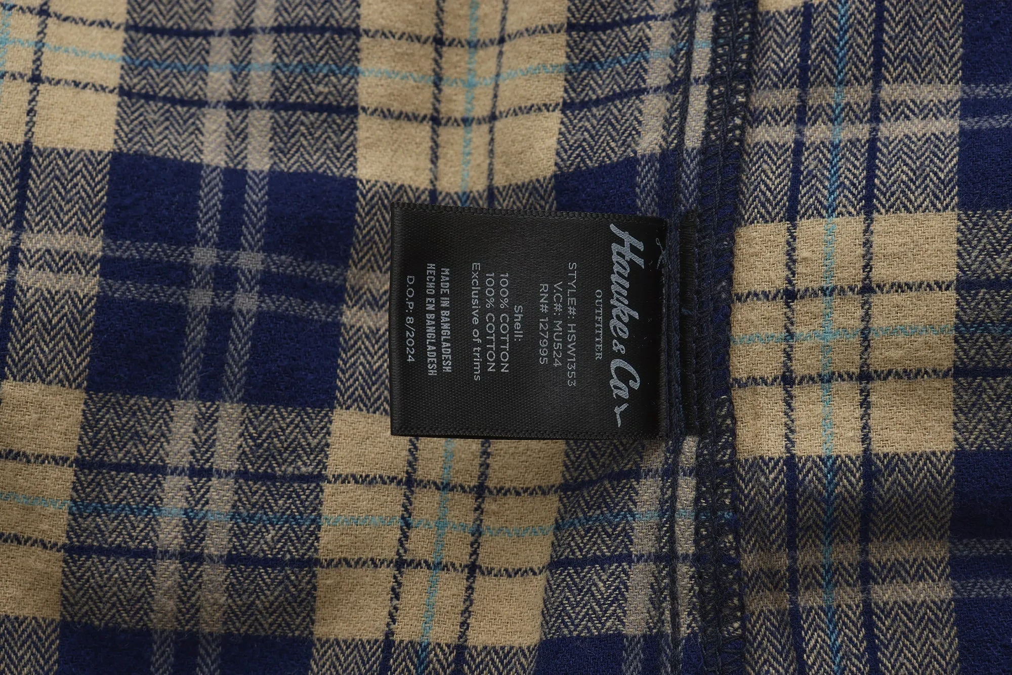 Unlined Flannel Shirt