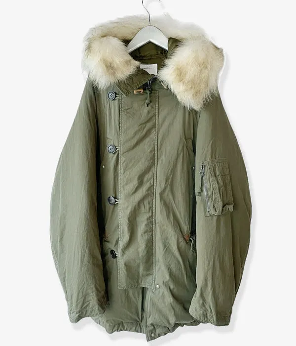 visvim/VALDEZ DOWN COAT (OLIVE)