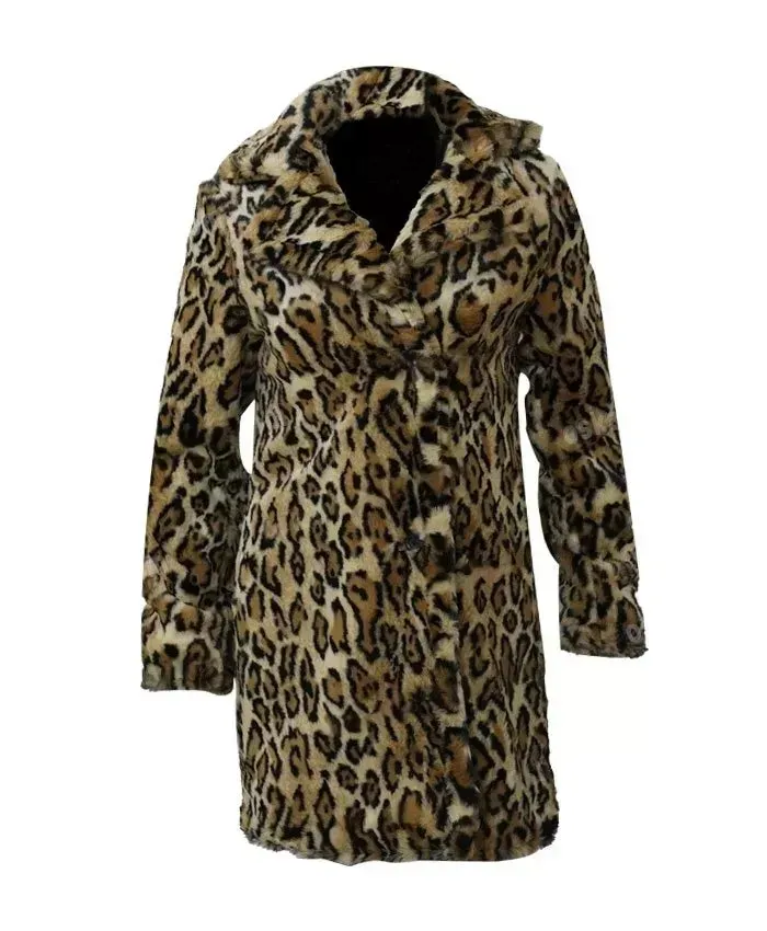 Yellowstone S02 Beth Dutton Leopard Coat